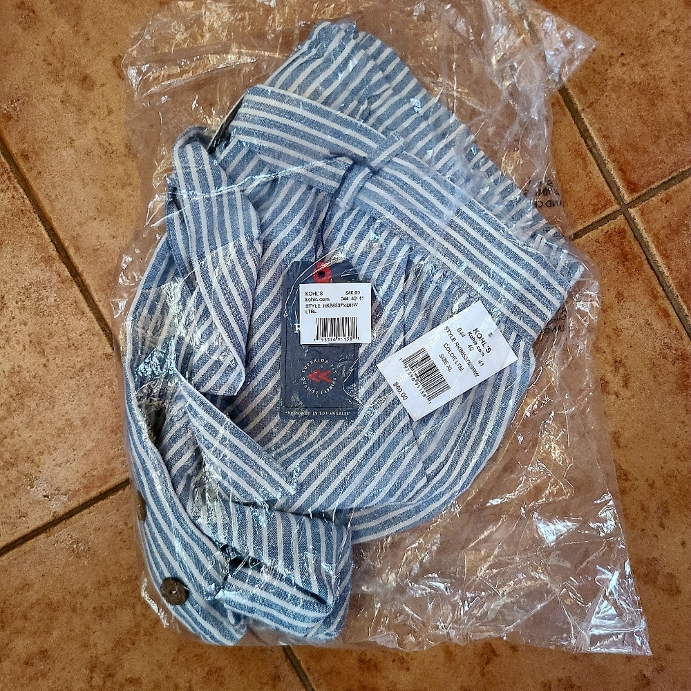 🥳FINAL PRICE👍💙 NWT‼️ Rewind brand Paperbag Waist Belted Skirt (Juniors) - Picture 6 of 8